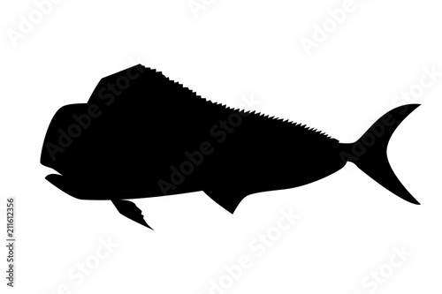 Silueta de peces.