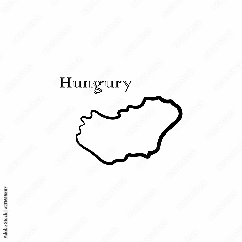 the Hungary map the Hungary map