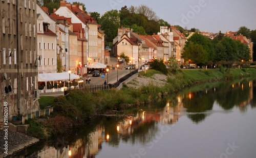 Blick auf die historische Neißevorstadt von Zgorzelec photo