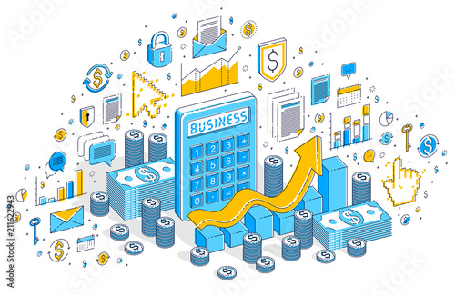Calculator with earnings gr...