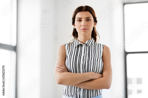 business, people and corporate concept - businesswoman at office Free Download business, people and corporate concept - businesswoman at office - GFXLoad