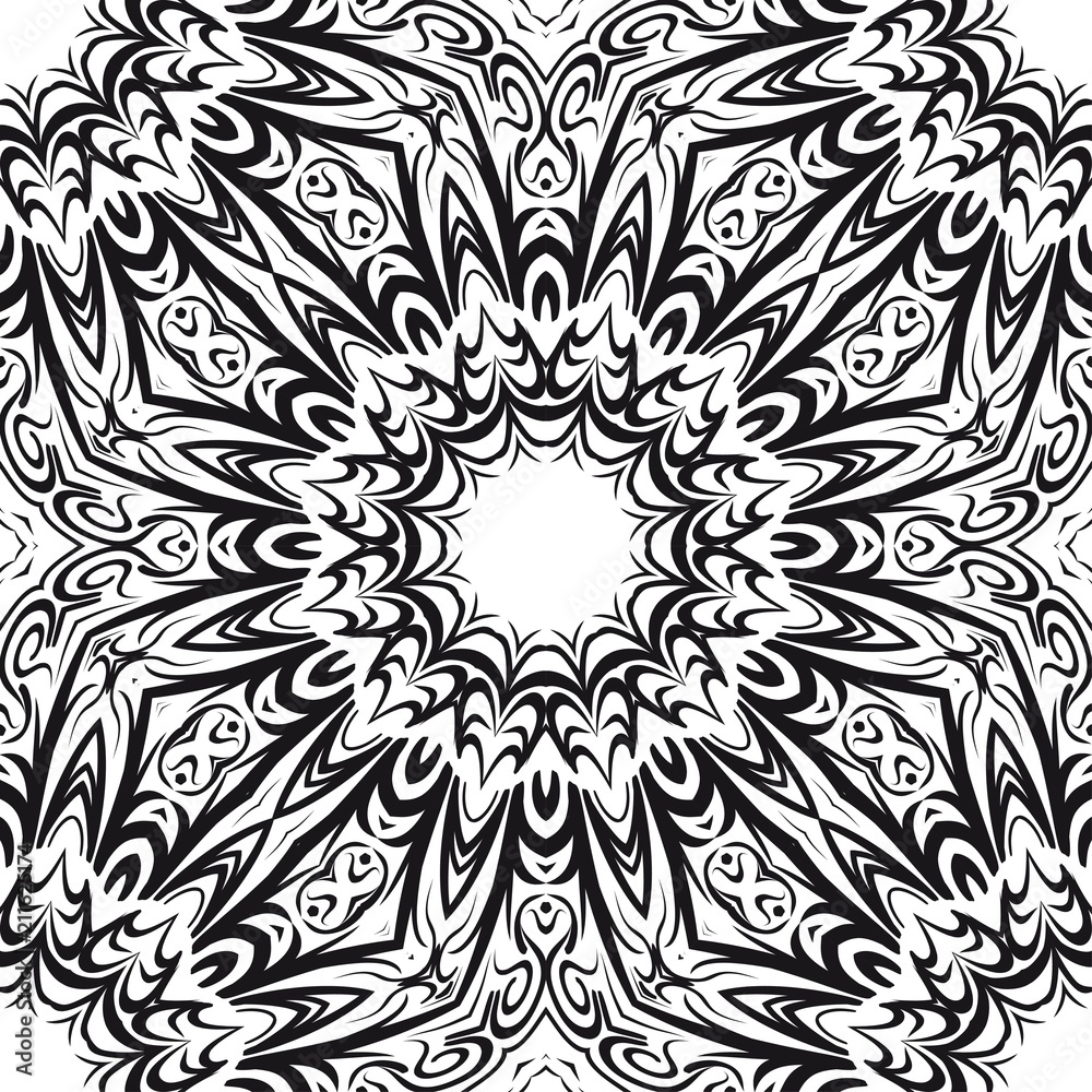 Fototapeta premium Seamless floral background. decorative texture for wallpaper, invitation. Vector illustration