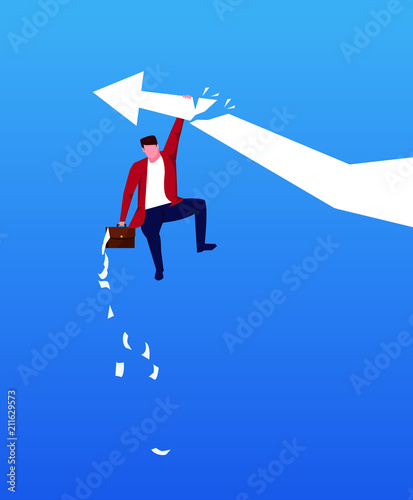 Rising arrow break