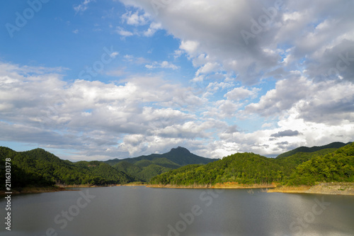 Hills and reservoirs © piyangkoon