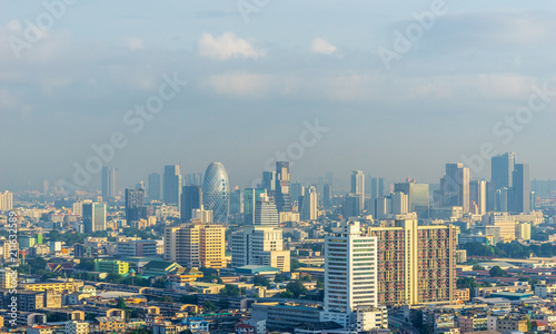 urban cityscape metropolis in day time