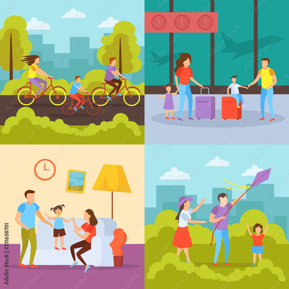 Family Activities Orthogonal Concept Family Activities Orthogonal Concept