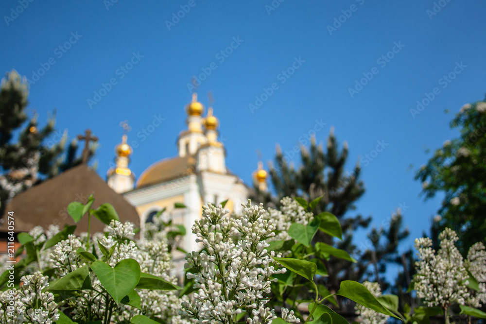 Spaso-Preobrazhensky Cathedral in the city of Novokuznetsk