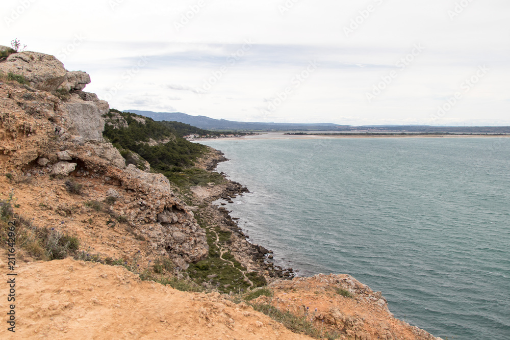 La falaise de leucate
