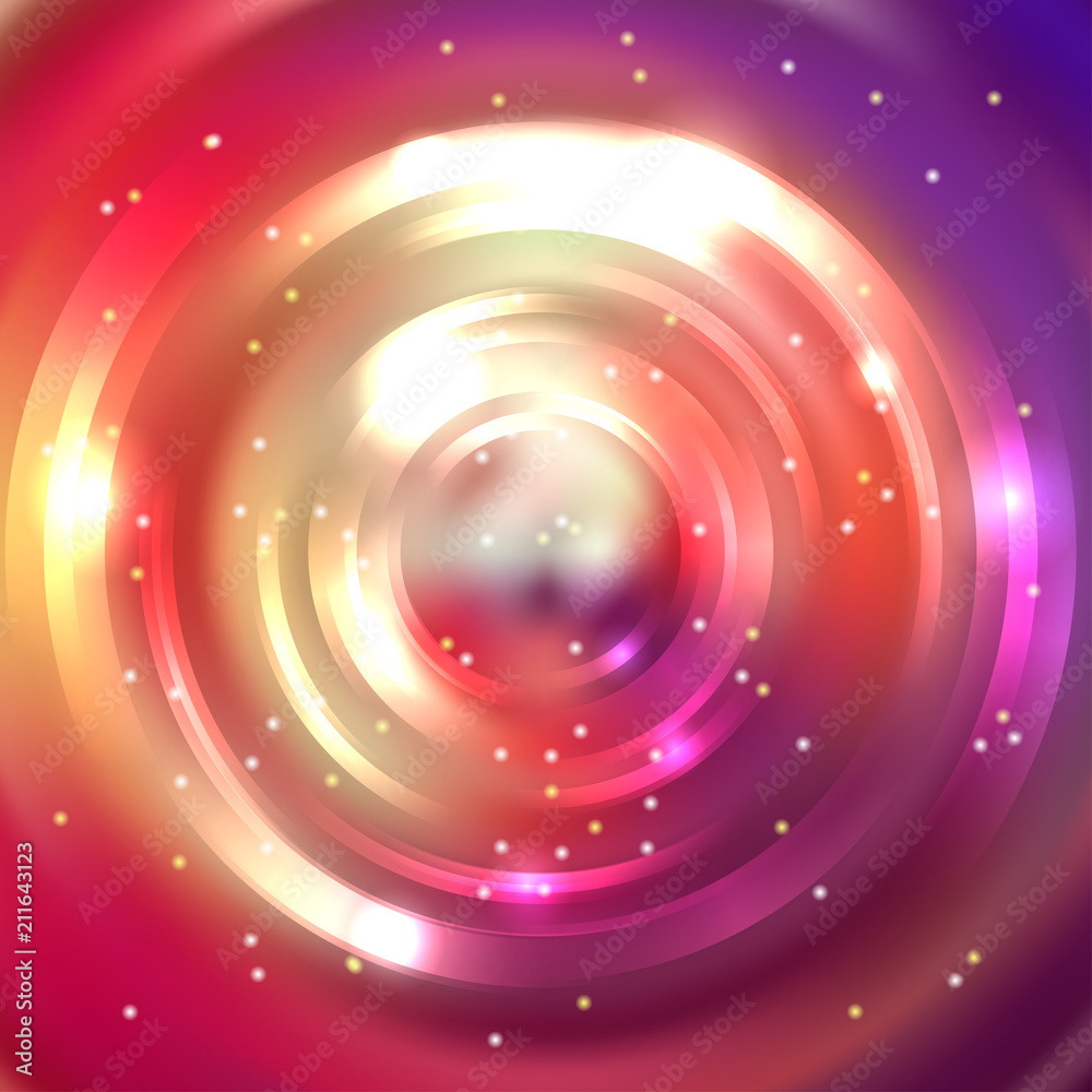 Abstract background with luminous swirling backdrop. Shiny swirl background. Intersection curves. Red, pink, purple colors. Abstract background with luminous swirling backdrop. Shiny swirl background. Intersection curves. Red, pink, purple colors.