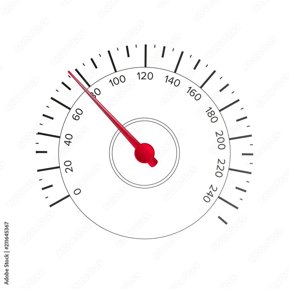 Speedometer Vector. Automobile Background For Transportation, Racing. Illustration Speedometer Vector. Automobile Background For Transportation, Racing. Illustration