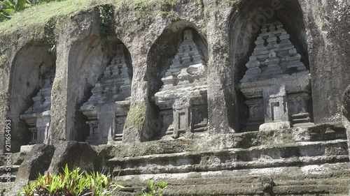 Gunung Kawi is an 11th-century temple and funerary complex in Tampaksiring north east of Ubud in Bali, Indonesia