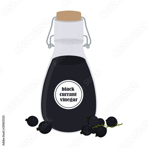 vinegar balsamic isolated
