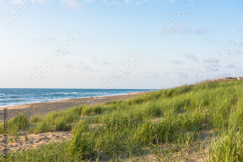 Peaceful beach landscape