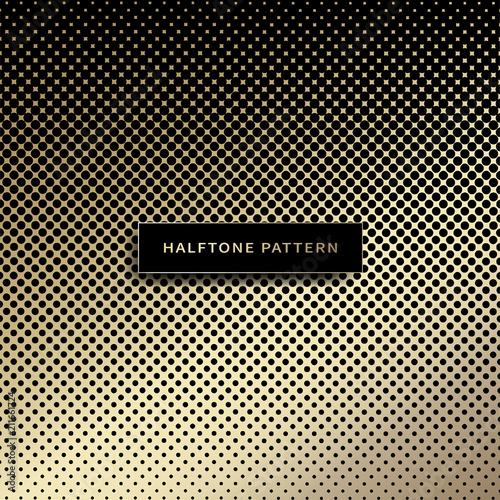 Halftone dots design, halftone background