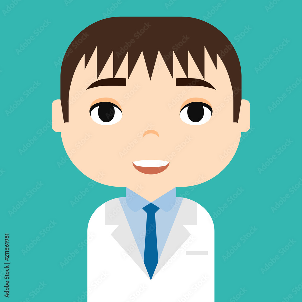 Medical Staff. Professional Doctor and Nurse Avatar. Cartoon Character Icon. Medical Staff. Professional Doctor and Nurse Avatar. Cartoon Character Icon.