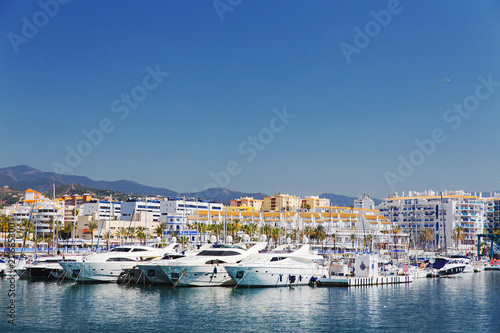 Puerto Deportivo de Estepona, Andalusia, Spain .