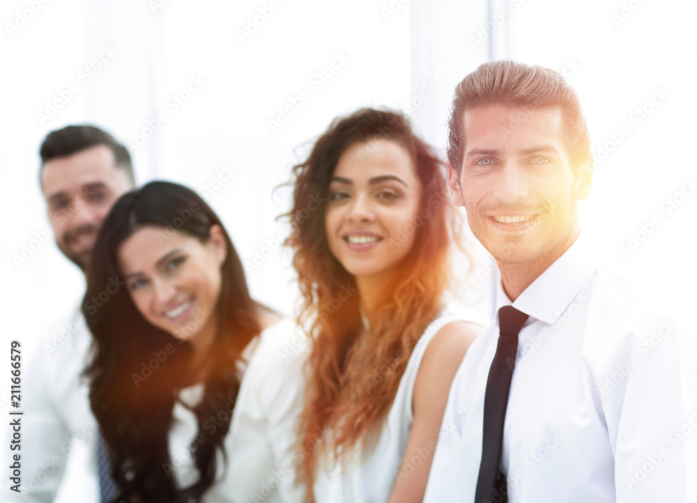 Fototapeta premium closeup.successful business team.