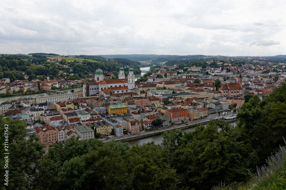 Passau - City of Three Rivers..