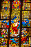 Risen Jesus Stained Glass All Saints Church Schlosskirche Wittenberg Germany