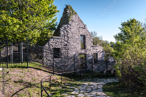 Old stones ruins at Merrickville, Ontario