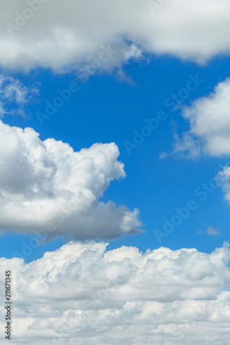 Fototapeta Naklejka Na Ścianę i Meble -  Clouds in the blue sky, natural background