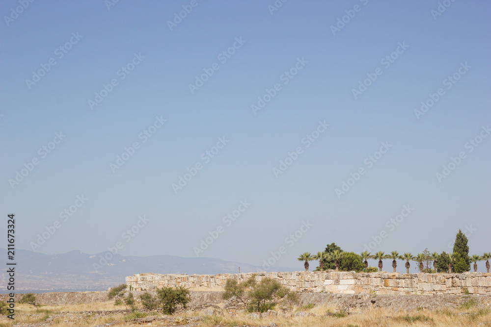 The landscape of Turkey, sky