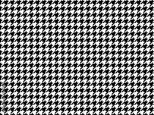 Dog tooth pattern 