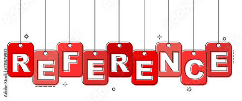 red flat line tag reference