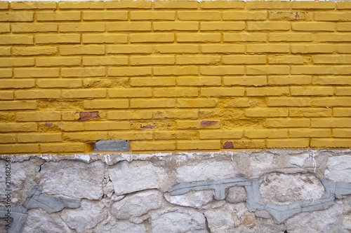 Details of the interior of the bullring of Guadalajara, Spain