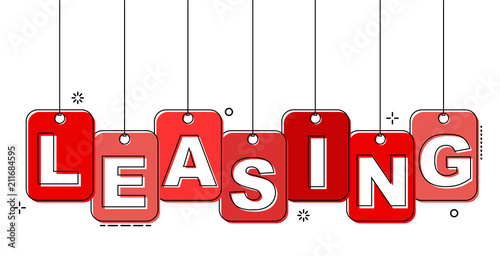 red flat line tag leasing