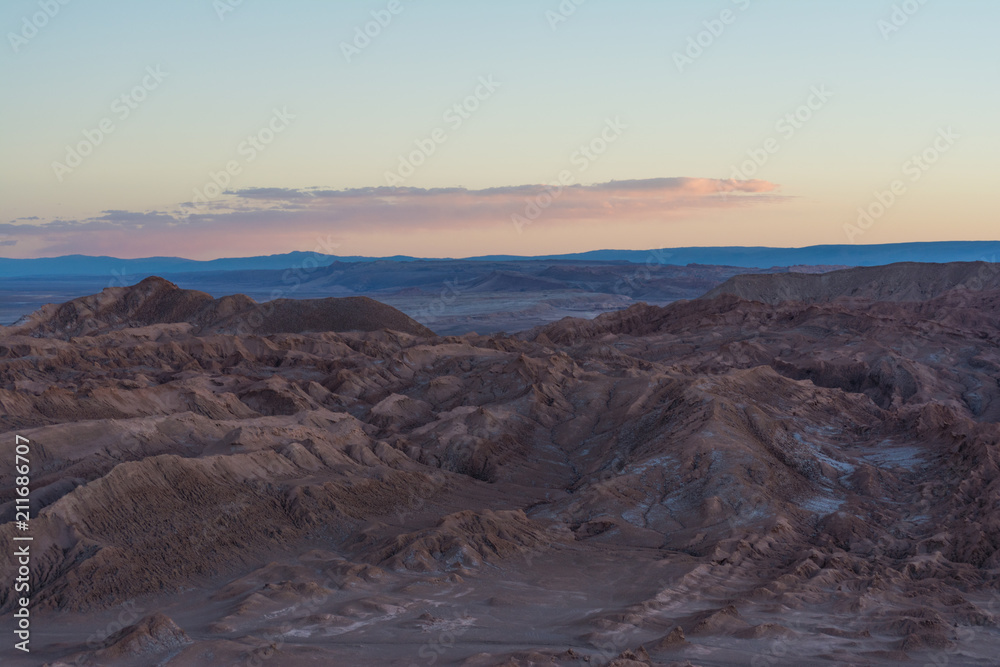 Valle de La Luna (Moon Valley), Atacama desert. Chile
