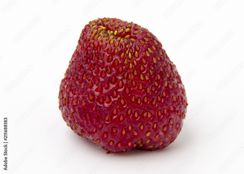 isolate of strawberry on white background isolate of strawberry on white background