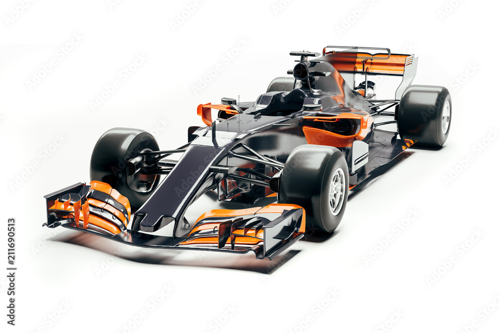 F1 Car Rendering 3d f1 race car render Stock Illustration | Adobe Stock