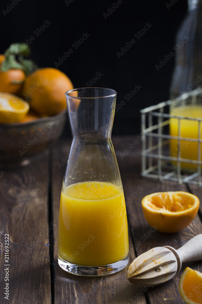 Preparation of fresh orange juice Preparation of fresh orange juice
