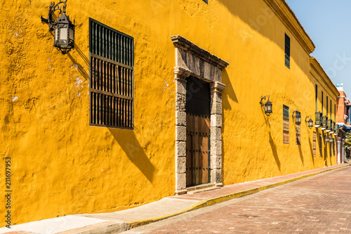 A typical view of Cartagena Colombia. photo