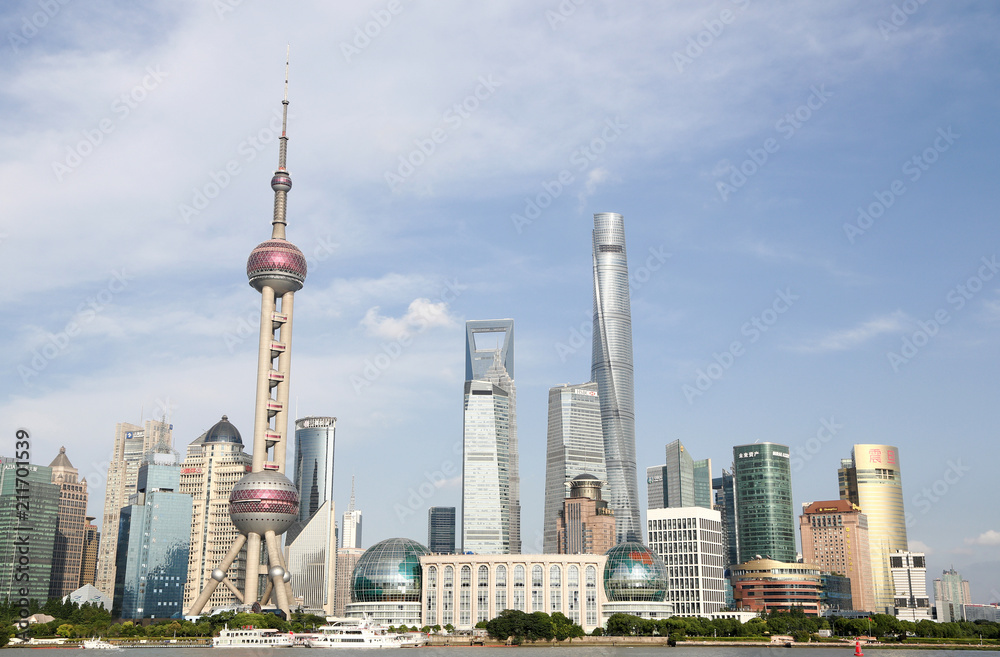 Naklejka premium Szanghaj