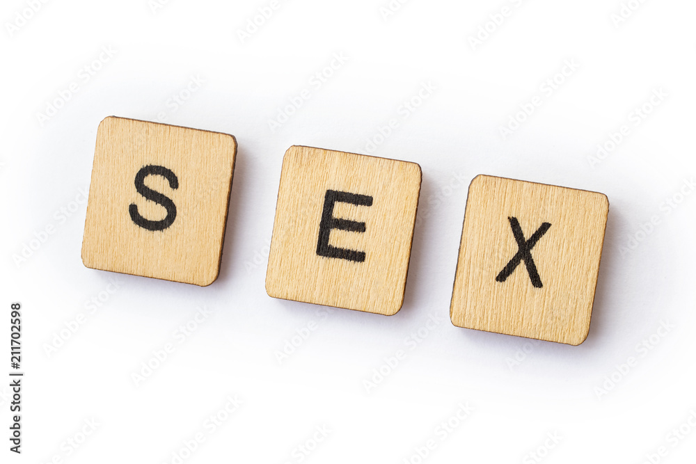 The word SEX