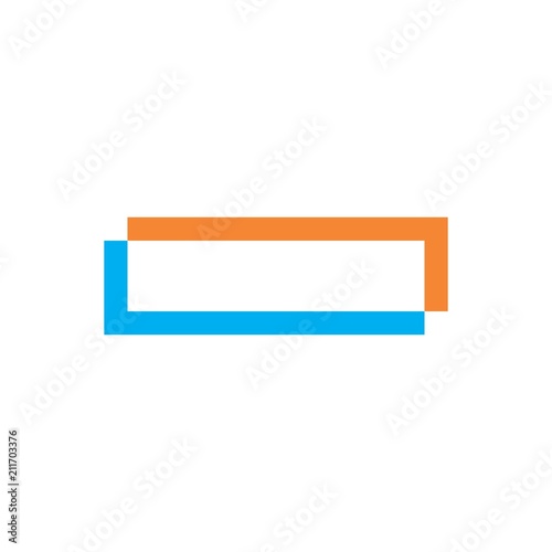 Square logo design