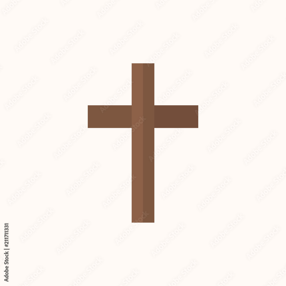 Illustration of a Christian cross