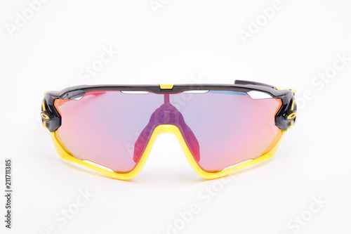 Sport glasses isolated on white