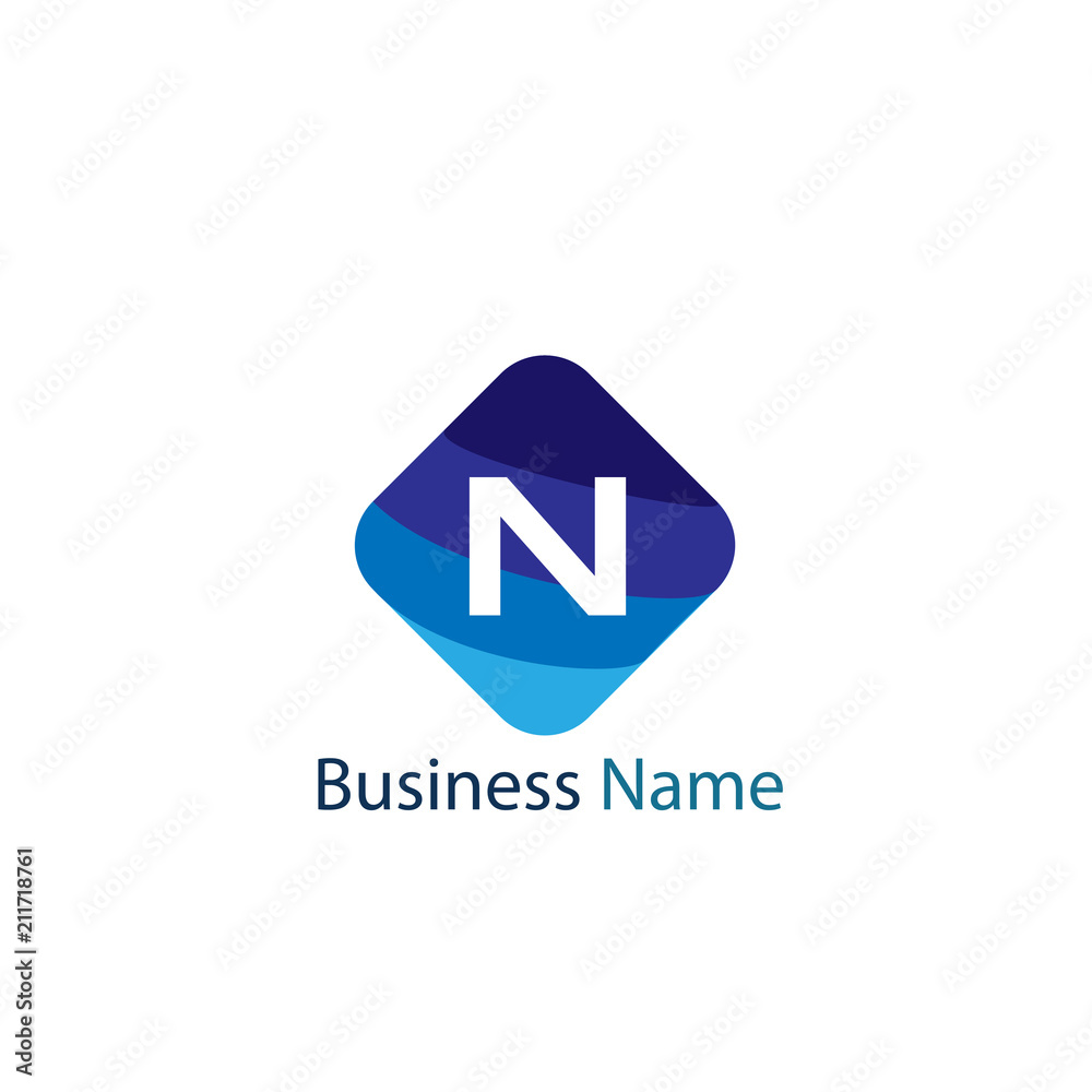 Letter N Logo Template Design Letter N Logo Template Design