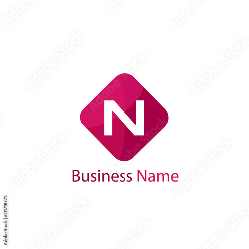 Letter N Logo Template Design Free Download Letter N Logo Template Design - GFXLoad