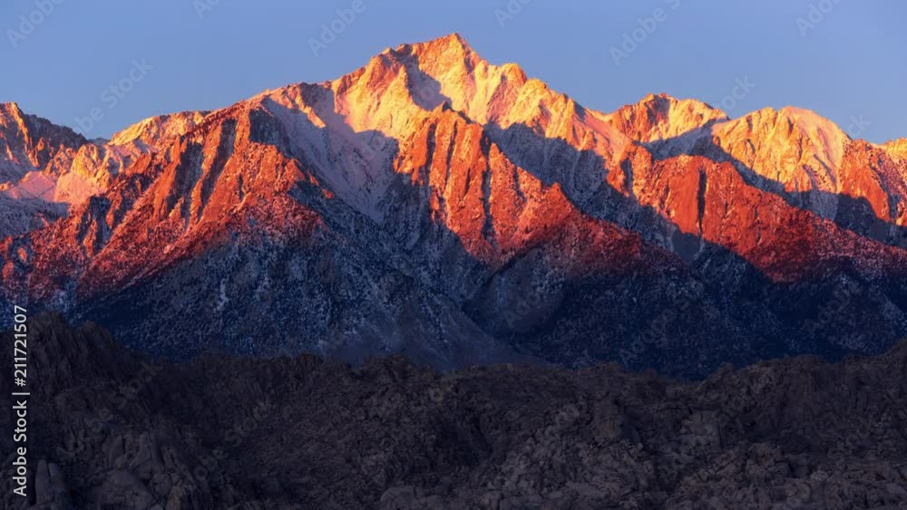 Sierra Nevada Mountain Sunrise