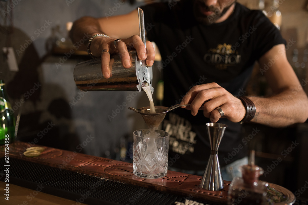 bartender and details