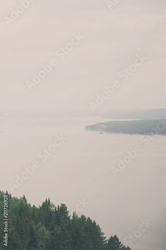 Река в утреннем тумане © alexngm