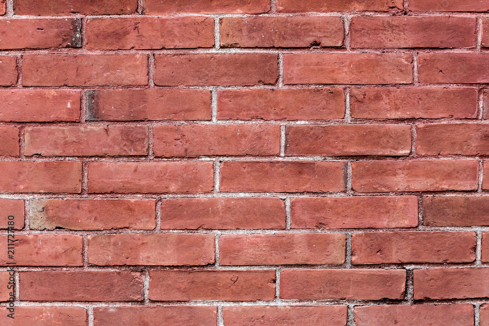 Obraz premium red brick wall