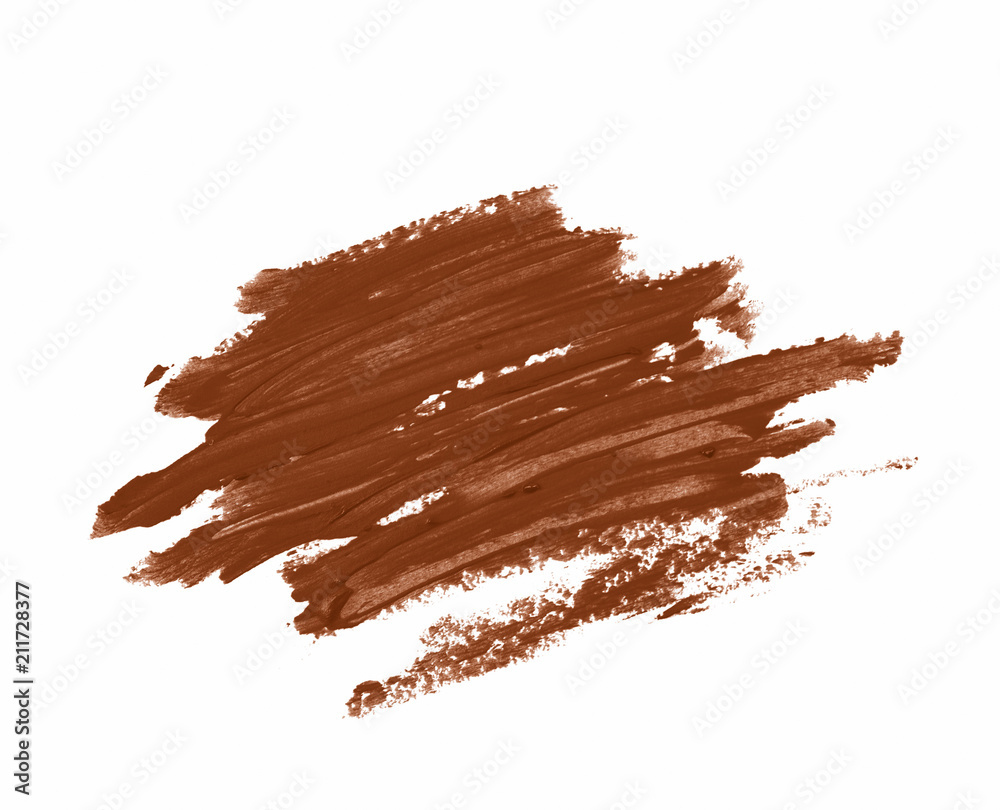 Splash of paint strokes isolated