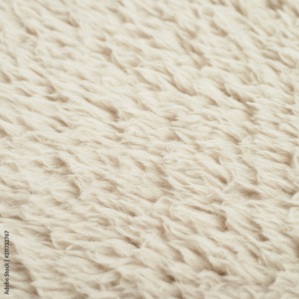 Close-up fragment of artificial fur Close-up fragment of artificial fur