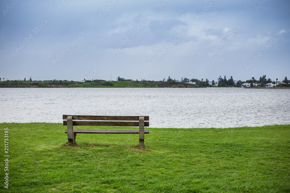 Peaceful Lake Bench