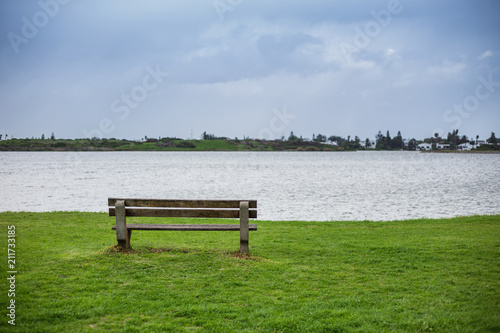 Peaceful Lake Bench